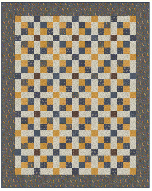 Nuggets And Dust Pattern By Betsy Chutchian For Moda - Minimum Of 3