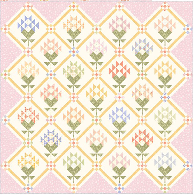 Mayflowers Pattern By My Sew Quilty Life For Moda - Minimum Of 3