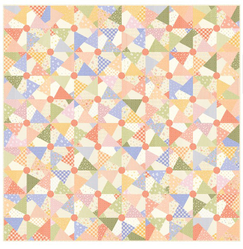 Crazy Petals Pattern By My Sew Quilty Life For Moda - Minimum Of 3