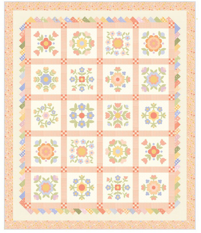 Primrose Path Pattern By My Sew Quilty Life For Moda - Minimum Of 3