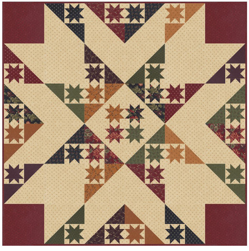 Aster Trails Pattern By It\'s Sew Emma For Moda - Minimum Of 3