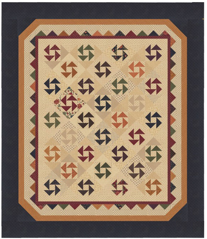Quail Run Pattern By Kansas Troubles For Moda - Minimum Of 3