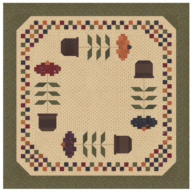 Pots A\'Bloom Pattern By Kansas Troubles For Moda - Minimum Of 3
