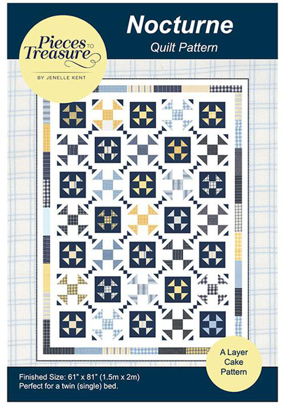 Nocturne Pattern By Pieces To Treasure For Moda - Minimum Of 3