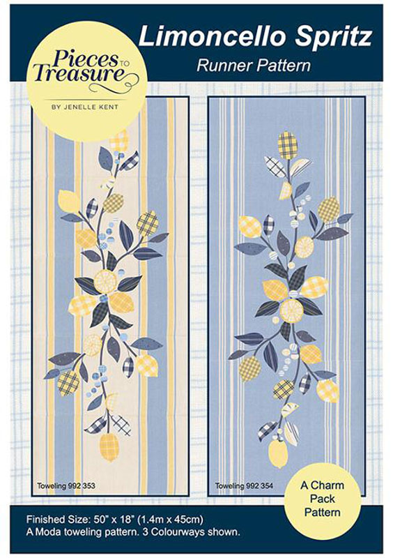 Limoncello Spritz Pattern By Pieces To Treasure For Moda - Minimum Of 3
