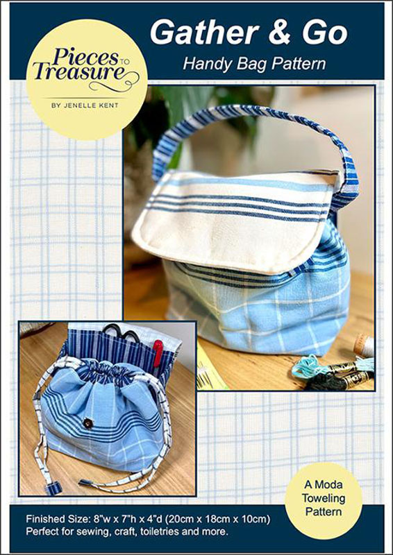 Gather And Go Pattern By Pieces To Treasure For Moda - Minimum Of 3