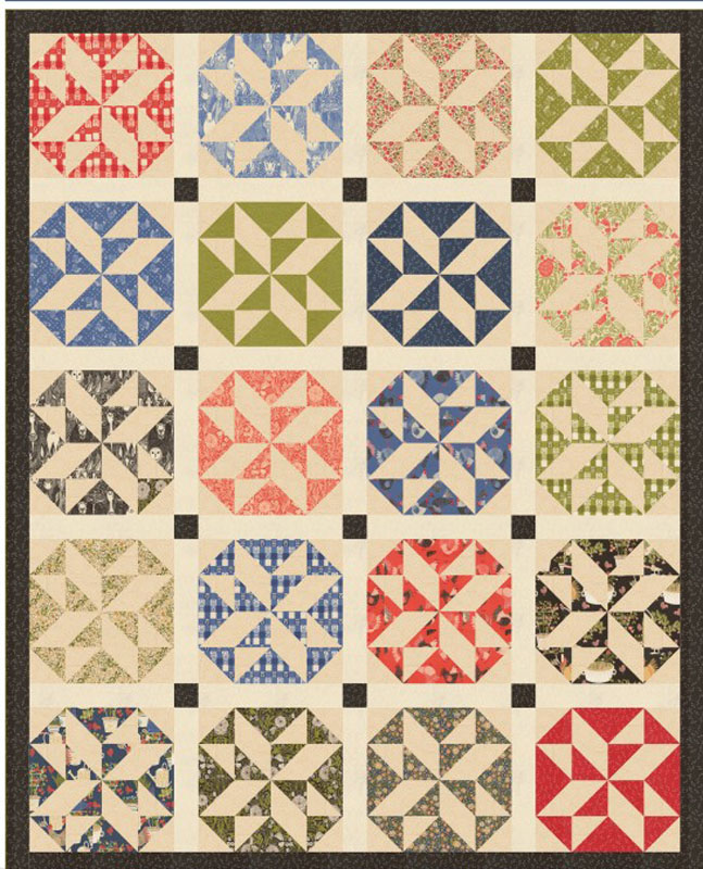 Chunky Charmer Pattern By Gingiber For Moda - Minimum Of 3