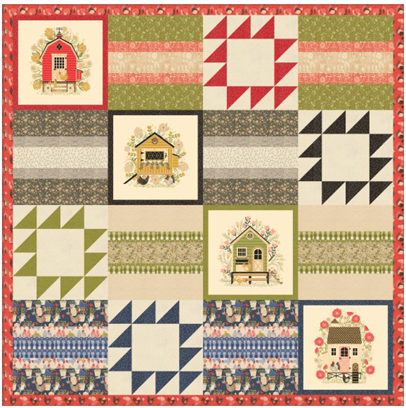 Chunky Charmer Pattern By Gingiber For Moda - Minimum Of 3