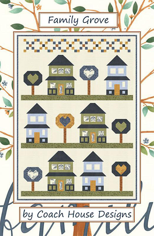 Family Grove Pattern By Coach House For Moda - Minimum Of 3