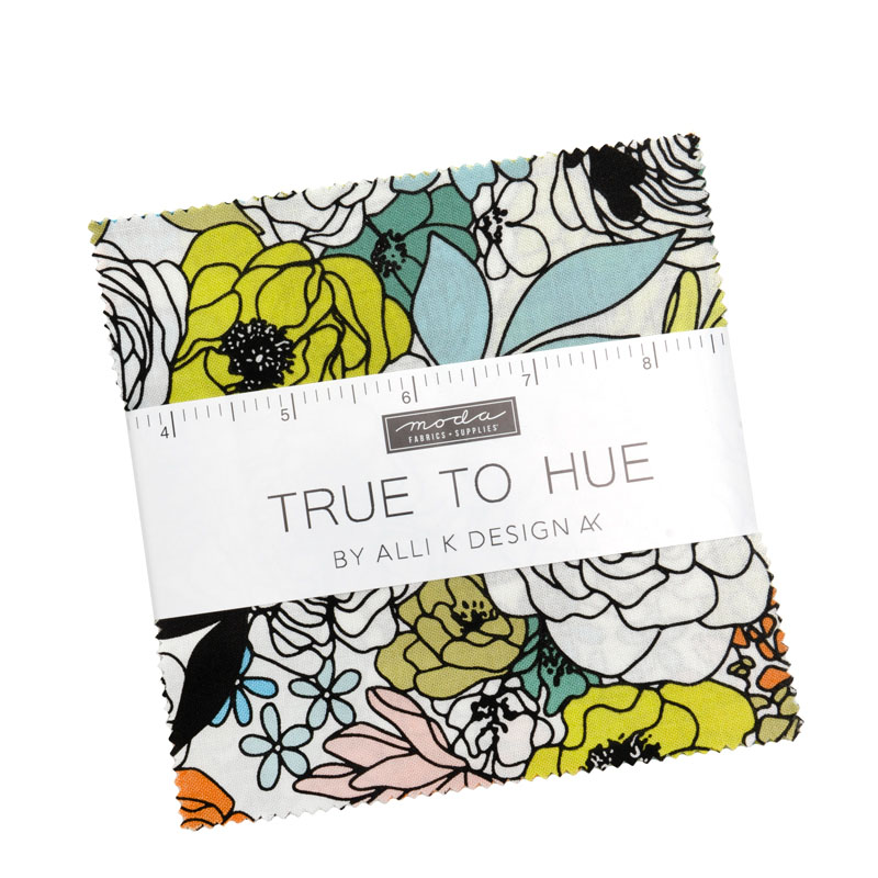 True To Hues Charm Packs By Moda - Packs Of 12