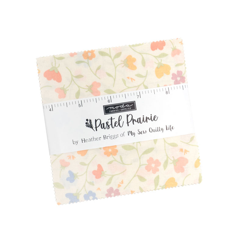 Pastel Prairie Charm Packs By Moda - Packs Of 12