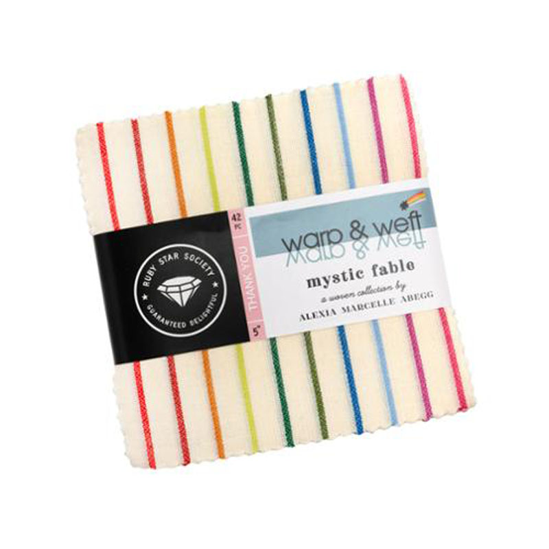 Warp And Weft Mystic Fable Charm Packs By Moda - Packs Of 12