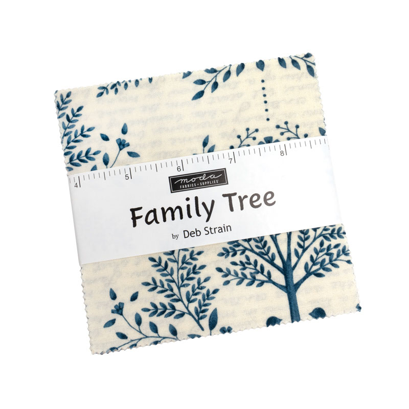 Family Tree Charm Packs By Moda - Packs Of 12