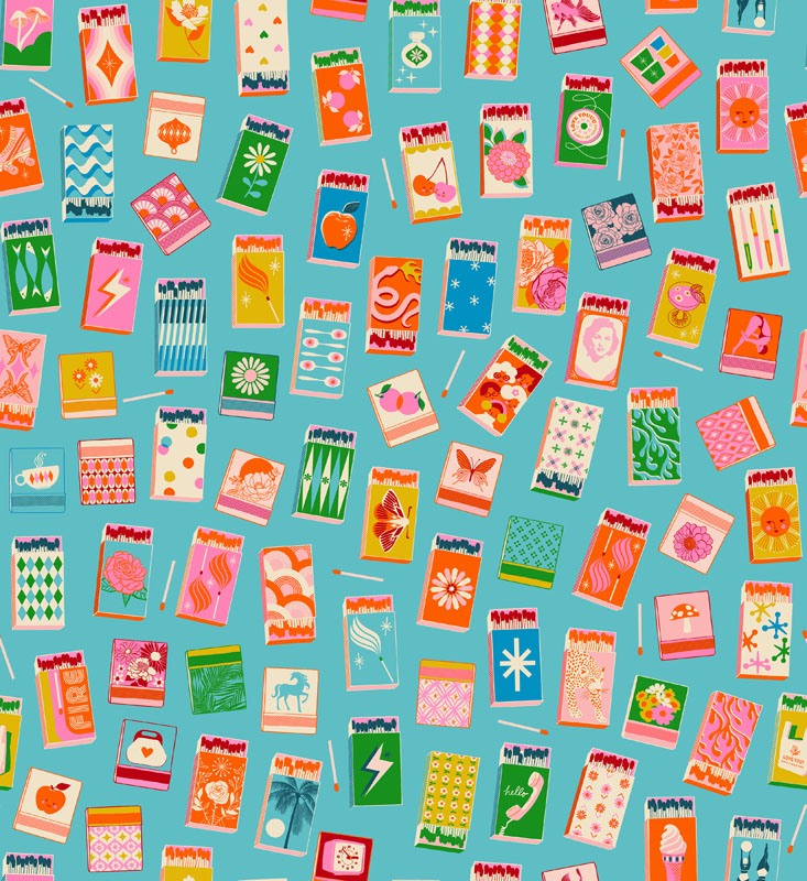 Trinketry By Melody Miller Of Ruby Star Society For Moda - Turquoise
