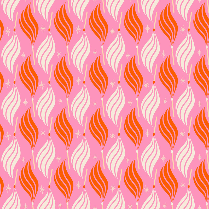 Trinketry By Melody Miller Of Ruby Star Society For Moda - Flamingo