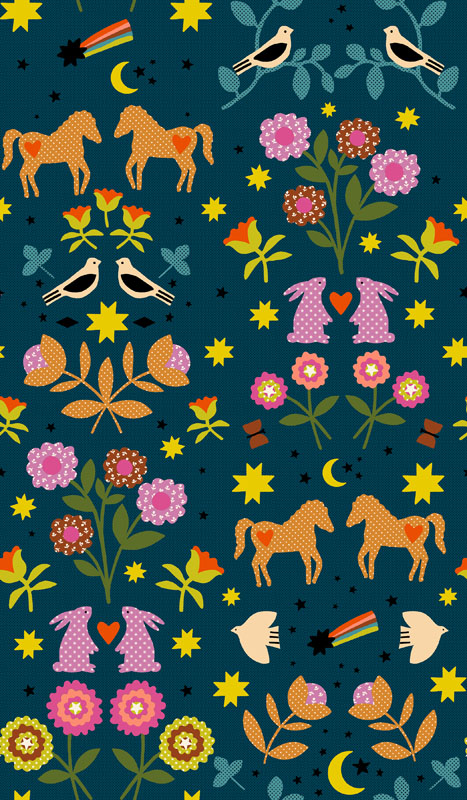 Mystic Fable By Alexia Abegg Of Ruby Star Society For Moda - Galaxy