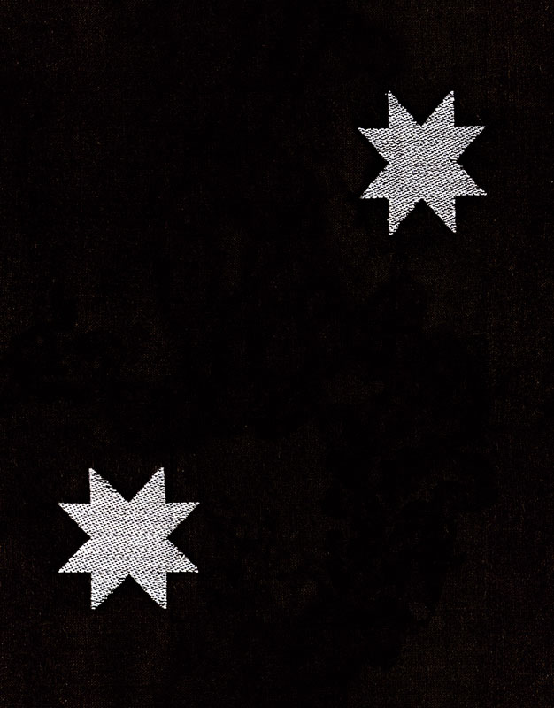 Warp And Weft Mystic Fable By Alexia Abegg Of Ruby Star Society For Moda - Quilt Star - Black