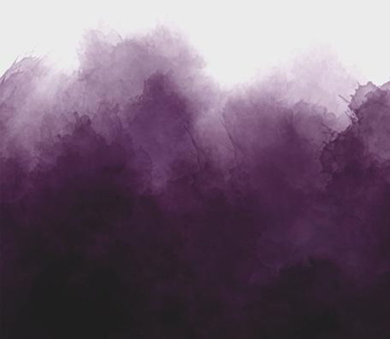 Mystic Ombre By V & Co. For Moda - Digital Prints - Aubergine