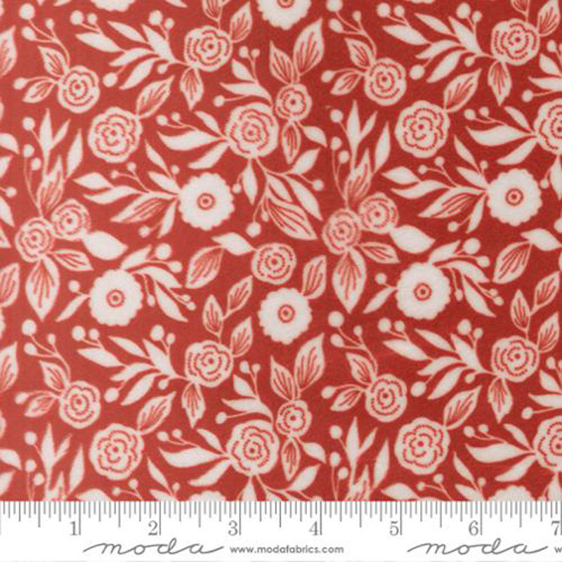 Christmas Eve Quilting Cuddle By Lella Boutique For Moda With Shannon Fabrics - Cranberry