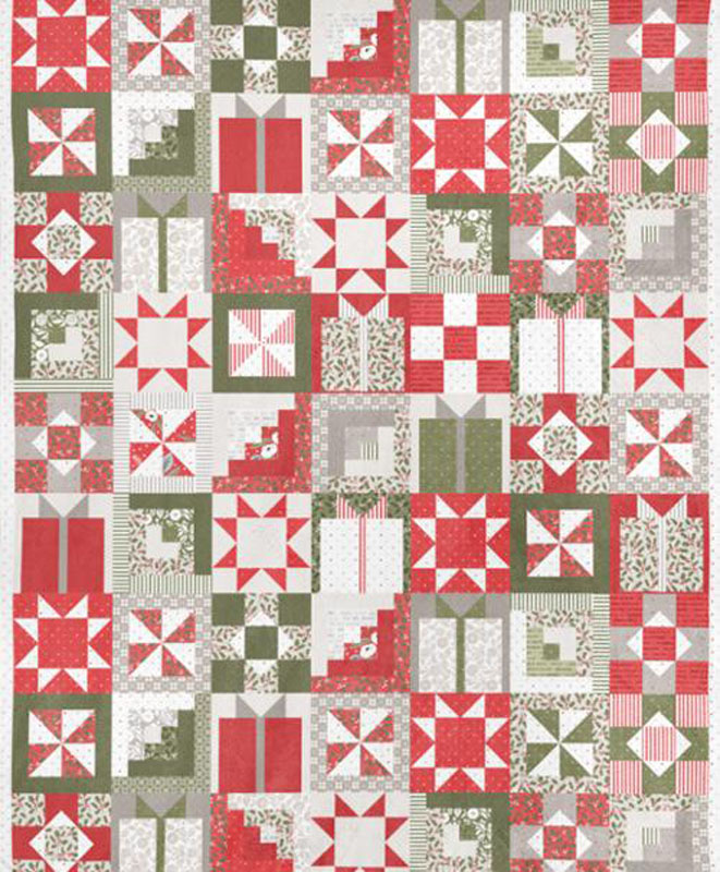 Christmas Eve Quilting Cuddle By Lella Boutique For Moda With Shannon Fabrics - Snow
