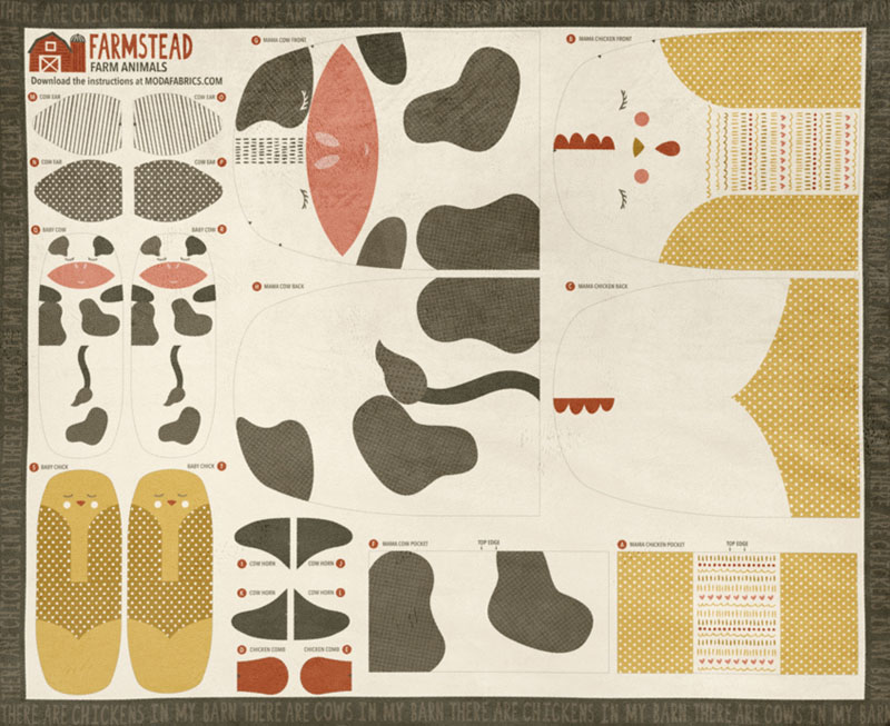 Farmstead Quilting Cuddle By Stacy Iest Hsu For Moda With Shannon Fabrics - 36" X 44 Panel -- Multi