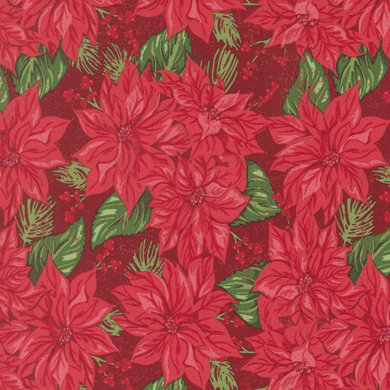 Holiday Cheer By Stacy Iest Hsu For Moda - Cardinal