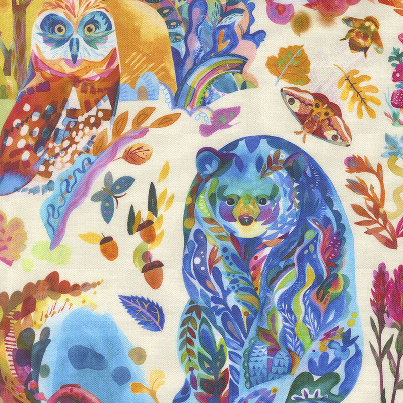 Northern Brights By Amarilys Henderson For Moda - Digital Print - Cloud