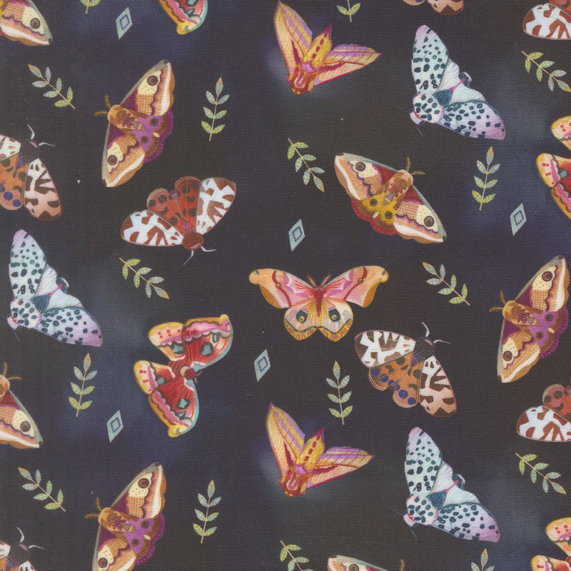 Northern Brights By Amarilys Henderson For Moda - Digital Print - Night Sky