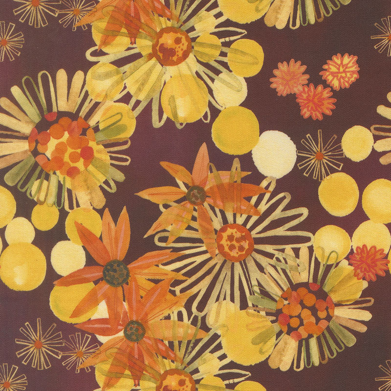Northern Brights By Amarilys Henderson For Moda - Digital Print - Woodys