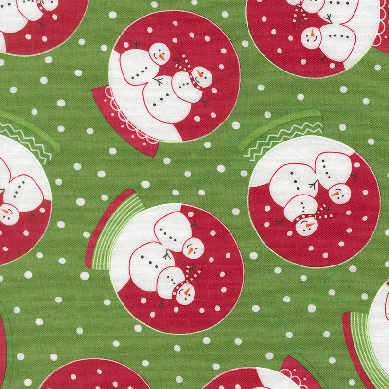 Snowtime By Me & My Sister Designs For Moda - Evergreen