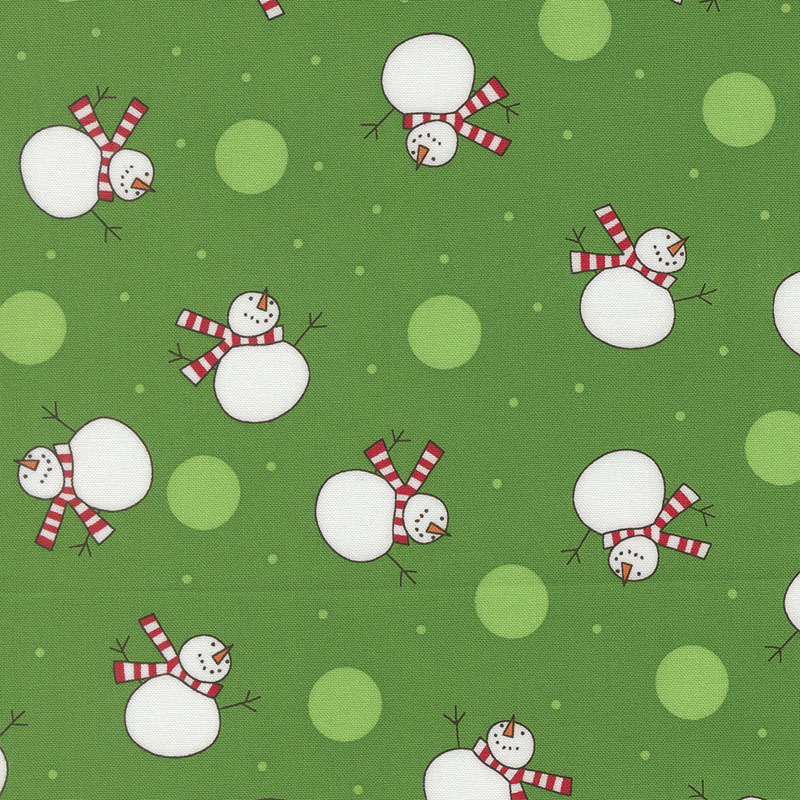 Snowtime By Me & My Sister Designs For Moda - Evergreen