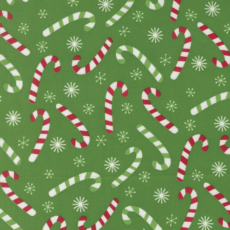 Snowtime By Me & My Sister Designs For Moda - Evergreen
