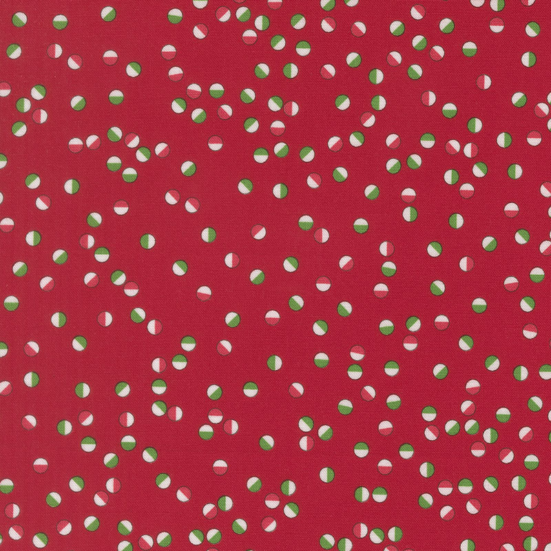 Snowtime By Me & My Sister Designs For Moda - Poinsettia Red