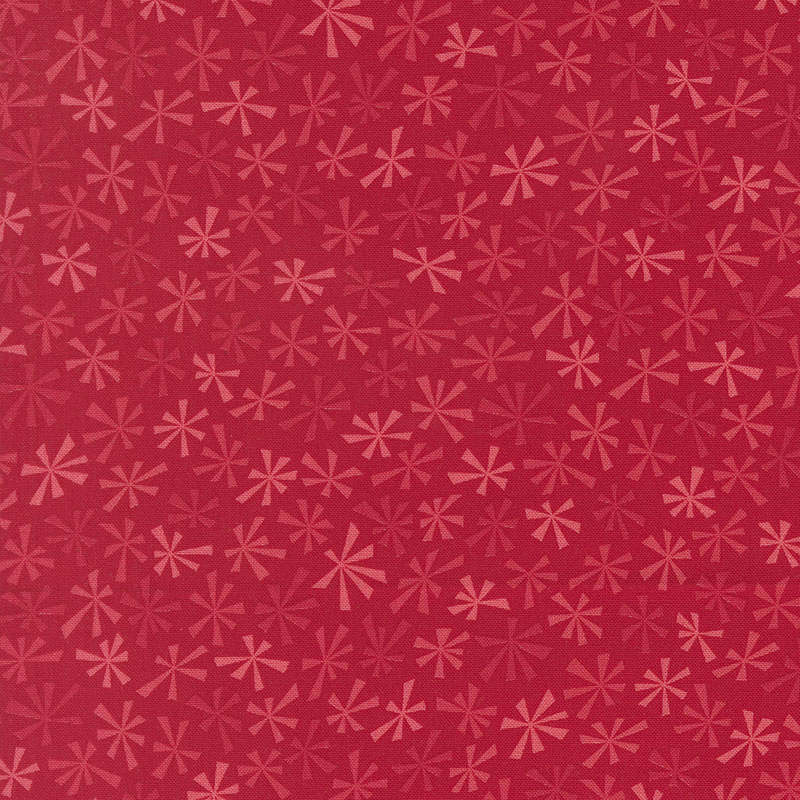 Snowtime By Me & My Sister Designs For Moda - Poinsettia Red