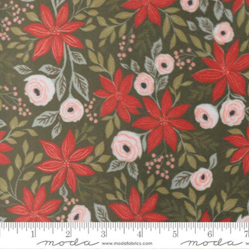 Christmas Eve Quilting Cuddle By Lella Boutique For Moda With Shannon Fabrics - Wintergreen