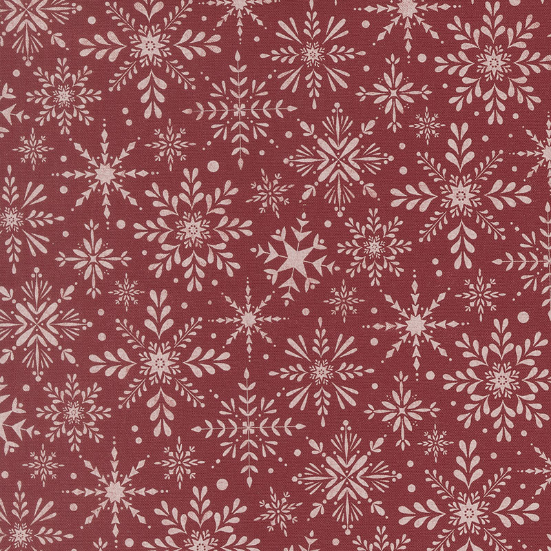 Gingerbread Lane By Kiley\'s Quilt Room For Moda - Cranberry