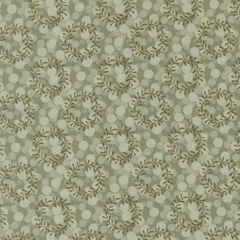 Gingerbread Lane By Kiley\'s Quilt Room For Moda - Mistletoe