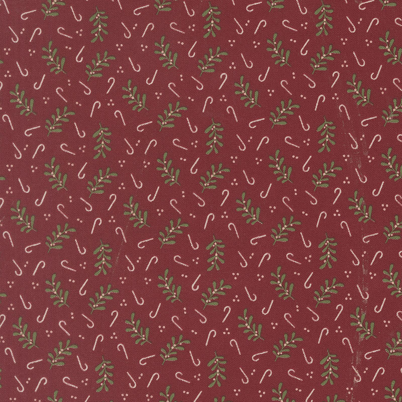 Gingerbread Lane By Kiley\'s Quilt Room For Moda - Cranberry