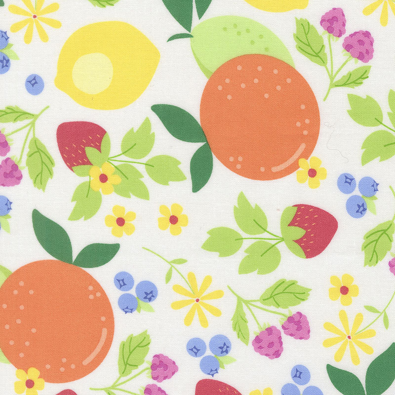 Fruit Salad By Corey Yoder For Moda - Off White