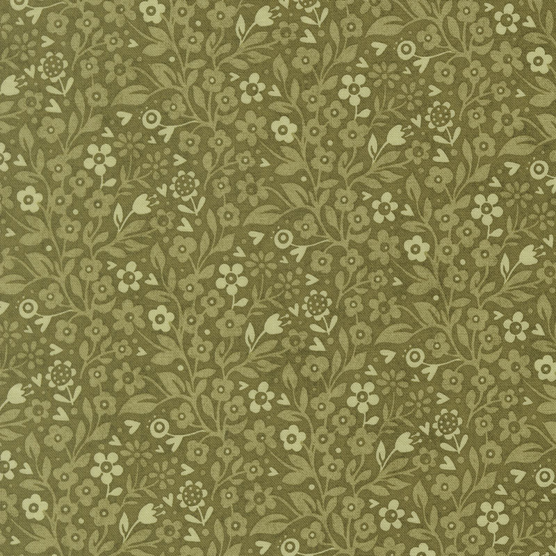Fieldrush By Basicgrey For Moda - Basil