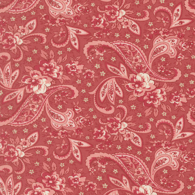 Petals And Polka Dots By Bunny Hill Designs For Moda - Tea Rose