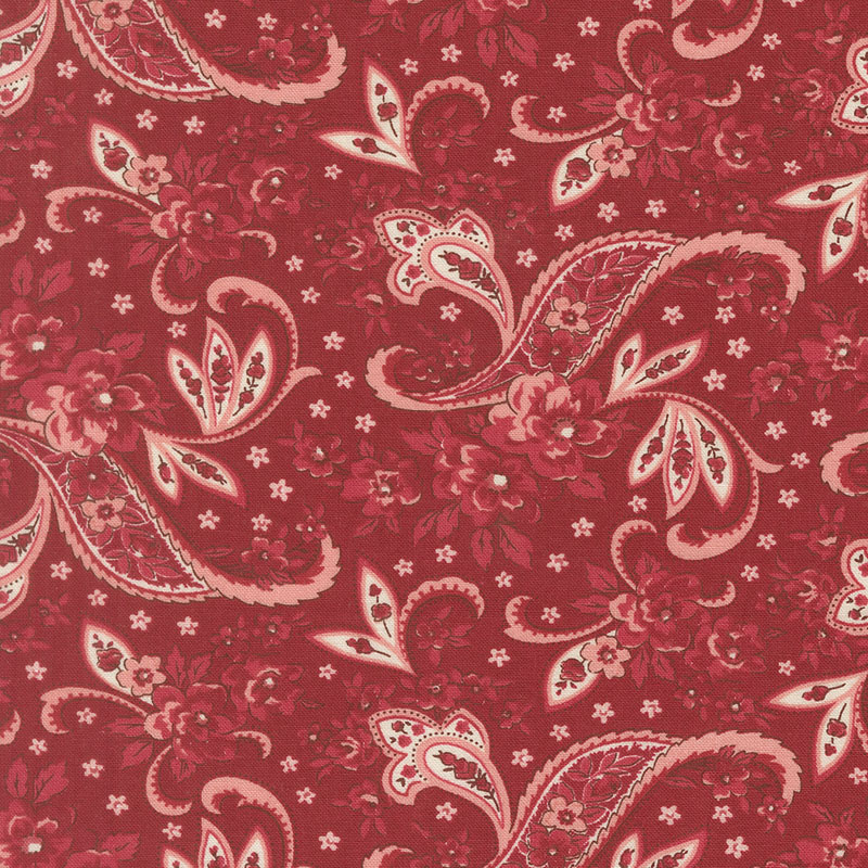 Petals And Polka Dots By Bunny Hill Designs For Moda - Rose