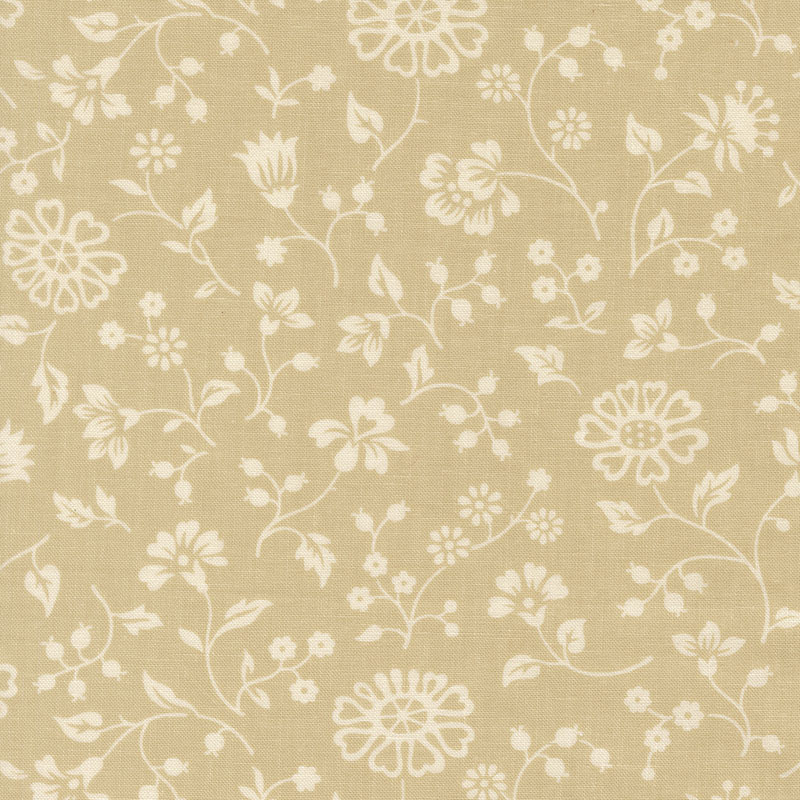 Petals And Polka Dots By Bunny Hill Designs For Moda - Linen