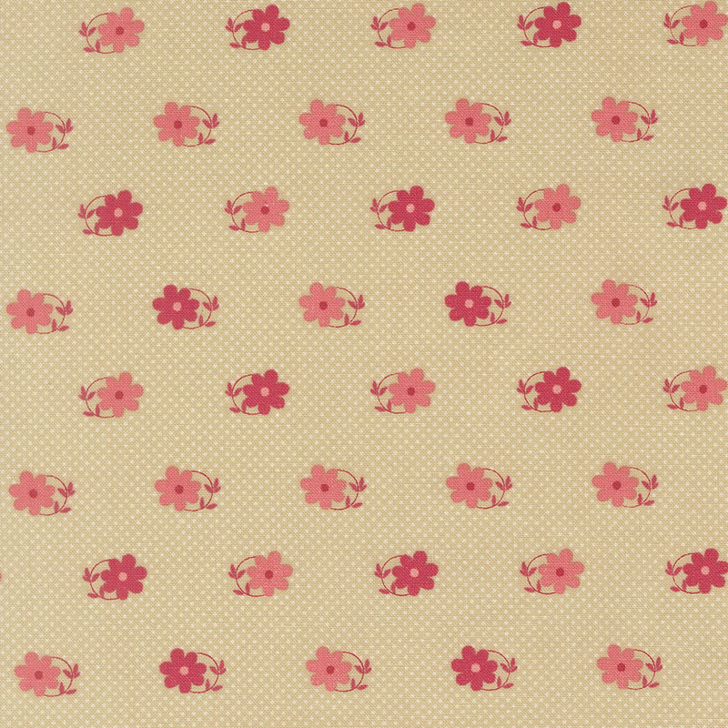Petals And Polka Dots By Bunny Hill Designs For Moda - Linen