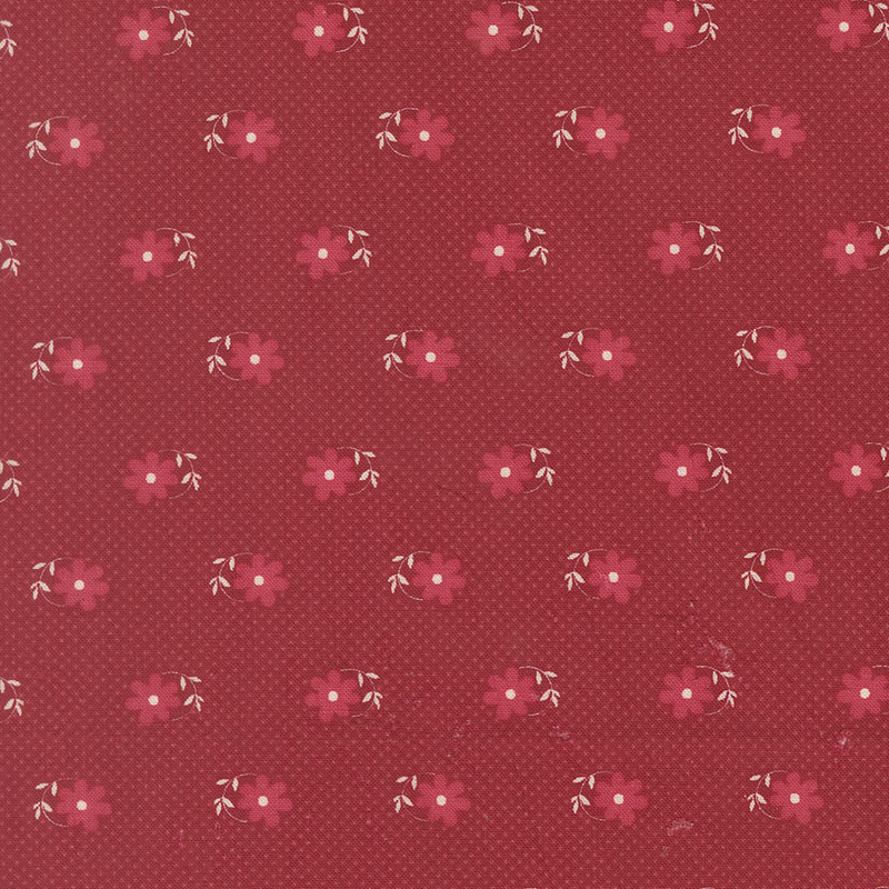 Petals And Polka Dots By Bunny Hill Designs For Moda - Rose