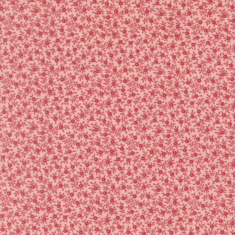 Petals And Polka Dots By Bunny Hill Designs For Moda - Blush