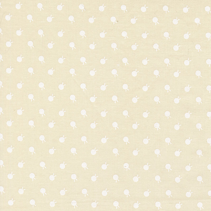 Petals And Polka Dots By Bunny Hill Designs For Moda - Lace-White