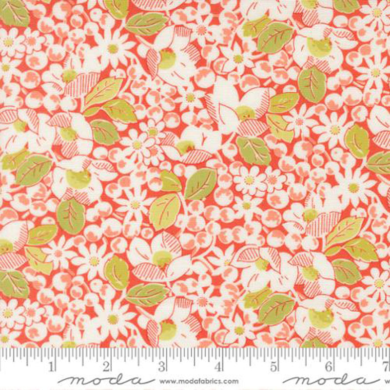 Summers End By Fig Tree & Co. For Moda - Persimmon