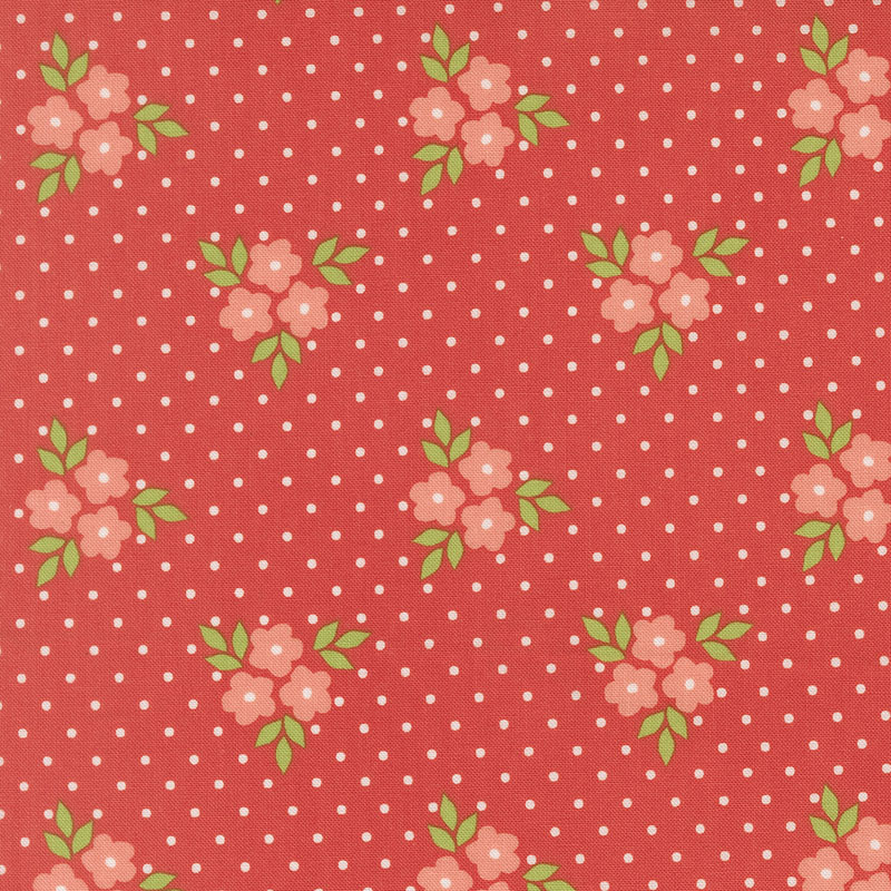 Poinsettia And Pear By Sherri & Chelsi For Moda - Geranium