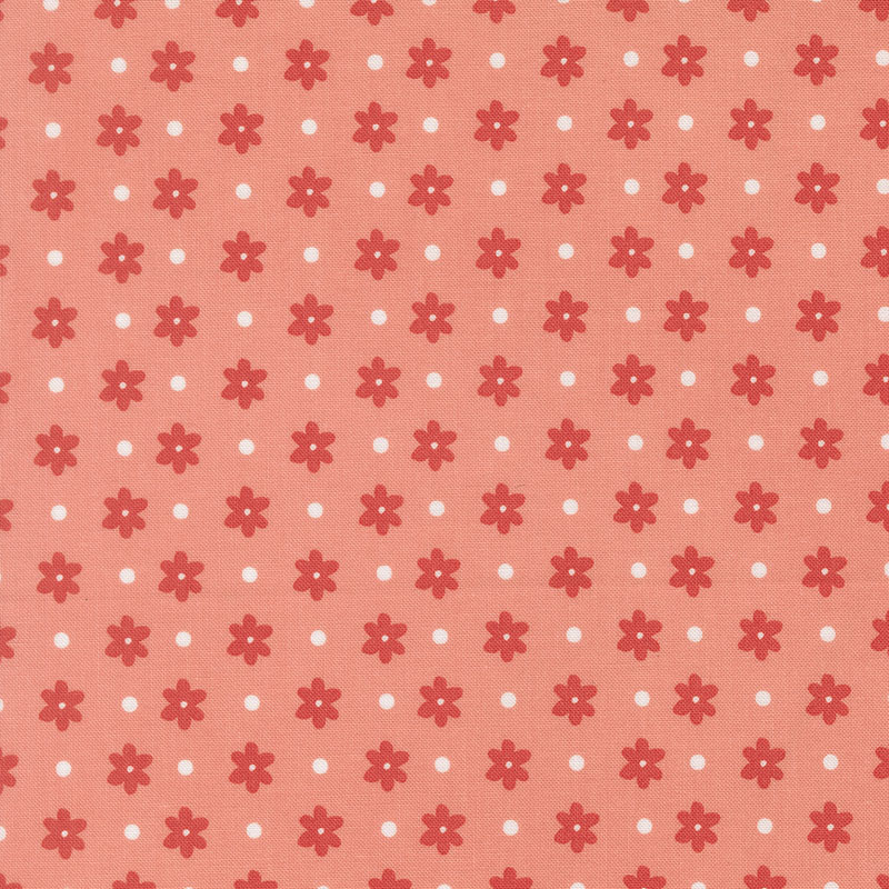 Poinsettia And Pear By Sherri & Chelsi For Moda - Carnation